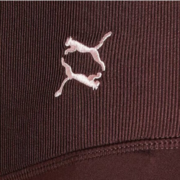 PUMA Exhale Mesh Curve Brown Full Length Yoga Legging--L--NWT - Picture 7 of 15